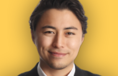 person with a smirk