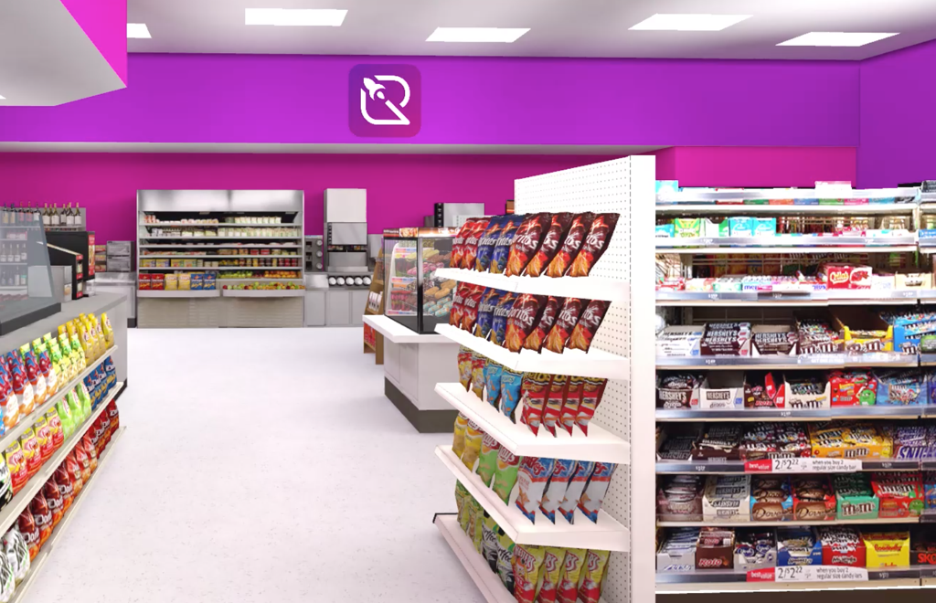 VR Retail Environment of convenient store