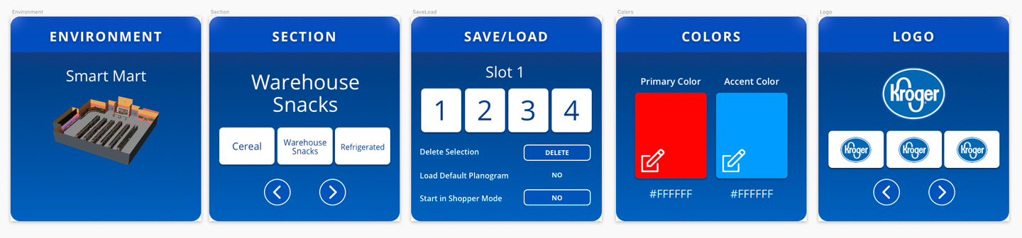 Hub UI desing in Sketch