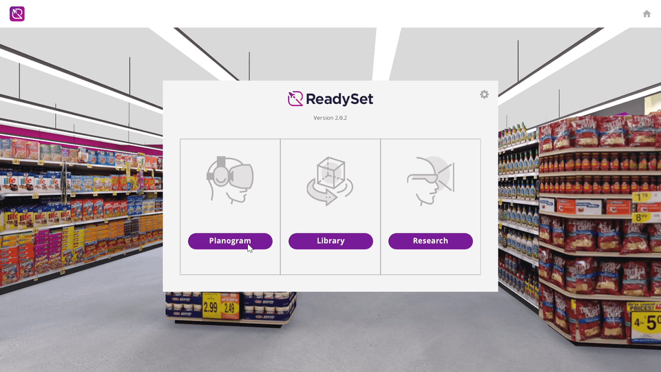 ReadySet UI store environments