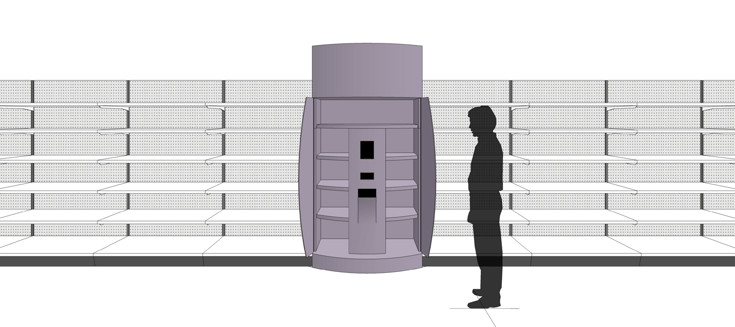 Smile Sampler Architectural Design Render Face On View