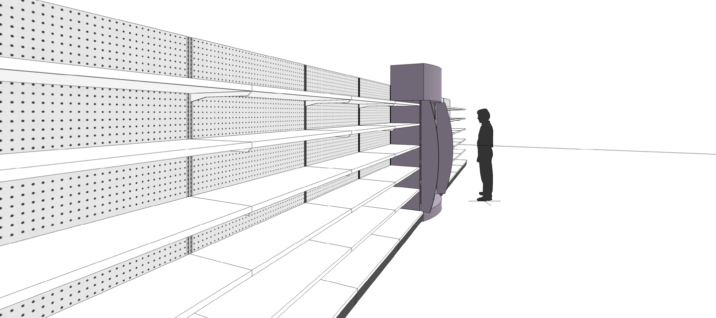 Smile Sampler Architectural Design Render Side View