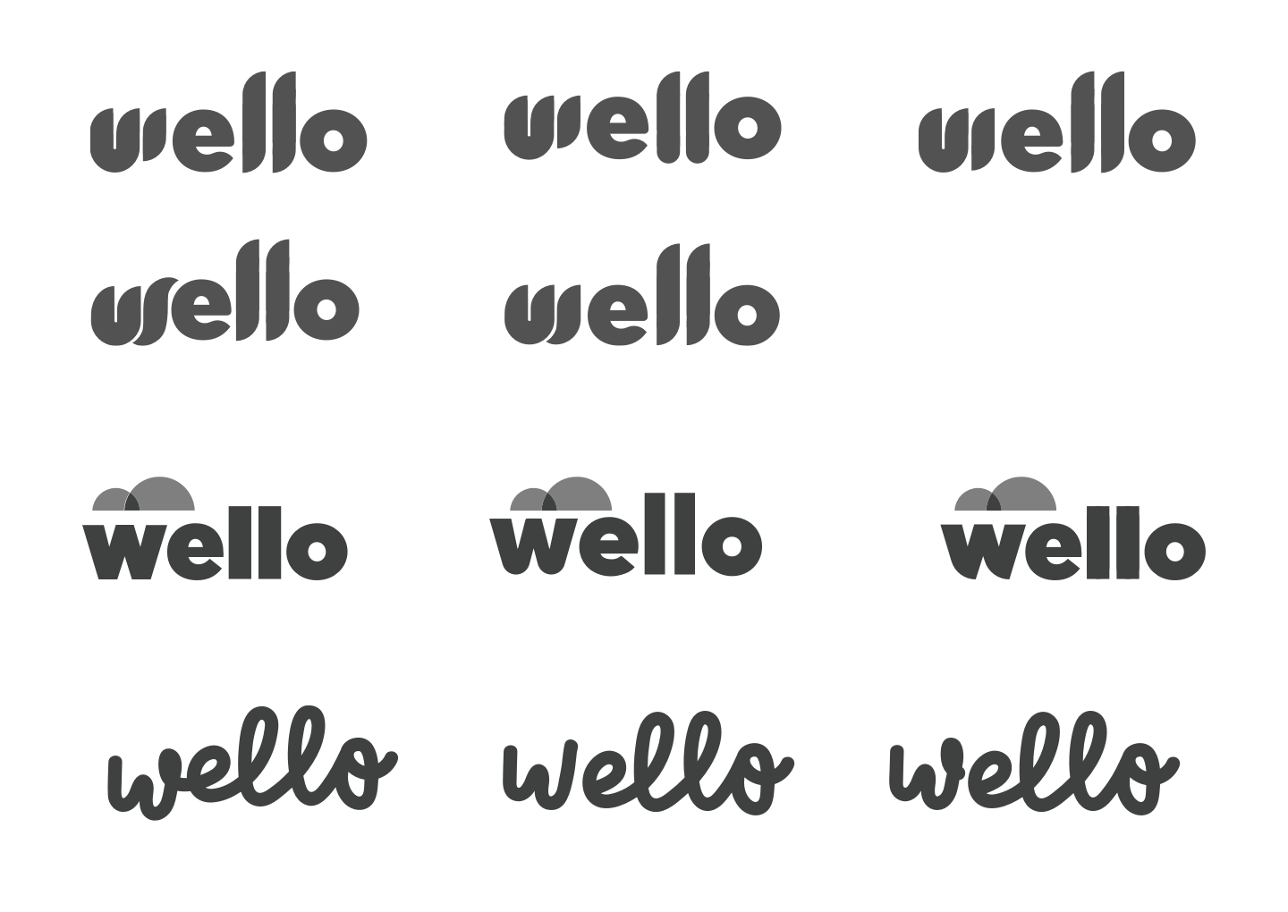 refining digitized logo options